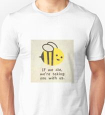Camiseta unisex Salva a las abejas