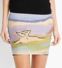 swimming in the id Mini Skirt