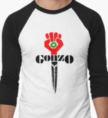 Gonzo Is Off The Wall - ONE:Print Men's Baseball ¾ T-Shirt