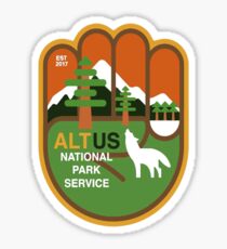 Pegatina ALT National Park Service