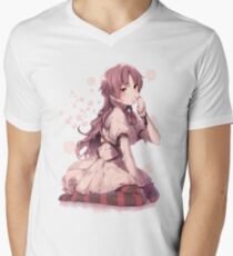 Mirai Nikki Men's V-Neck T-Shirt