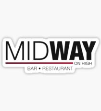 Midway on High Sticker
