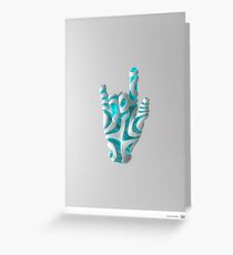 Hand4 Greeting Card