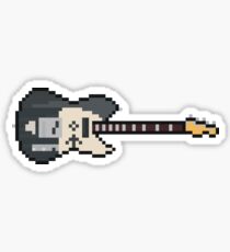 Pixel 1952 Black Pearl Guitar Sticker