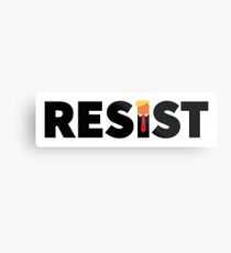 RESIST Metal Print