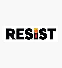 RESIST Photographic Print