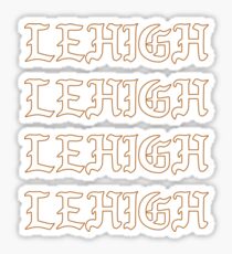 Leben von Lehigh Sticker