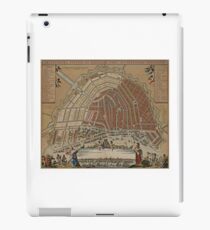 Vintage Antique Amsterdam Map iPad Case/Skin