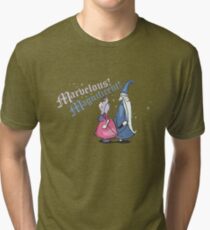Wizard Duel Tri-blend T-Shirt
