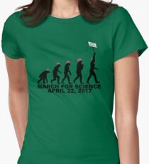March For Science (Woman) Women's Fitted T-Shirt