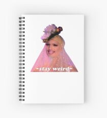 Stay Weird - Milk (Drag Queen) Spiral Notebook