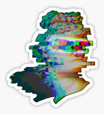 j4vaexe glitch Sticker