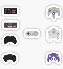 Retro Controller stickers Sticker