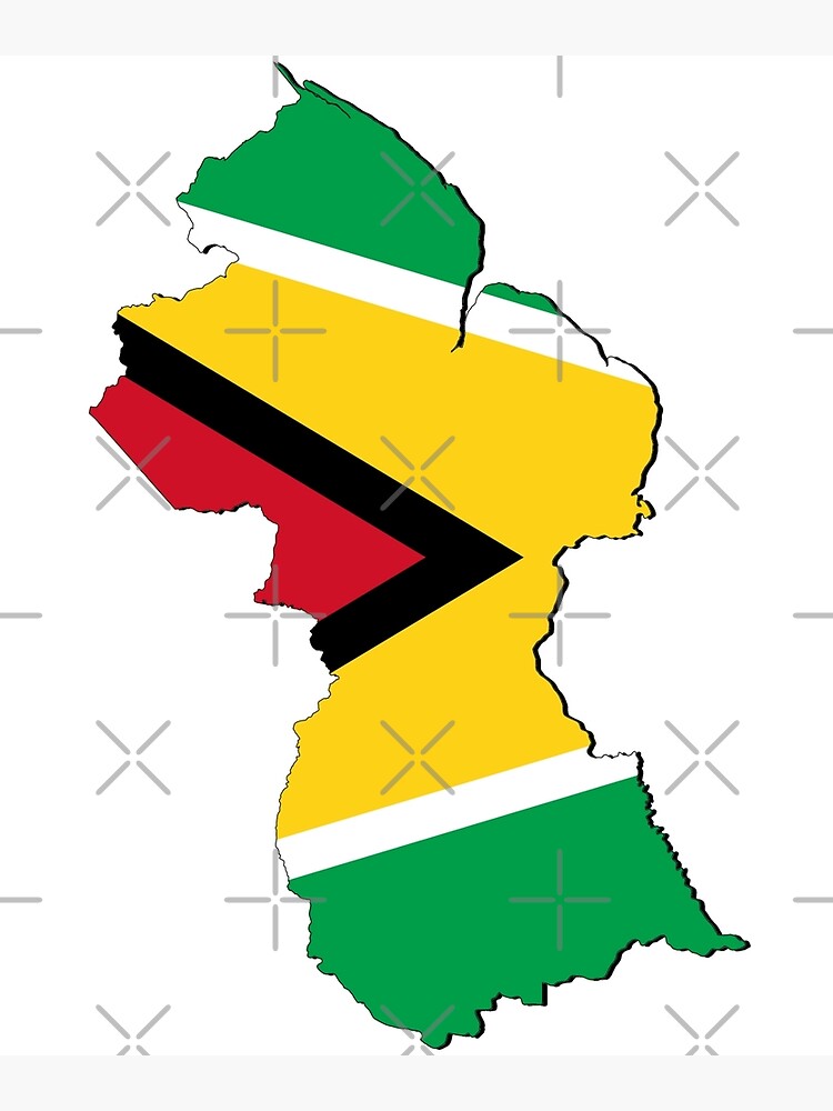 Guyana Guyanese Flag Poster