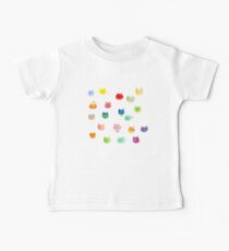 Cat confetti Baby Tee