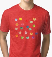 Cat confetti Tri-blend T-Shirt