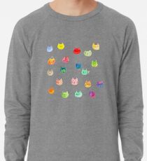 Cat confetti Lightweight Sweatshirt