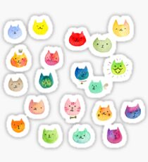 Cat confetti Sticker