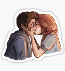 Stydia first kiss Sticker