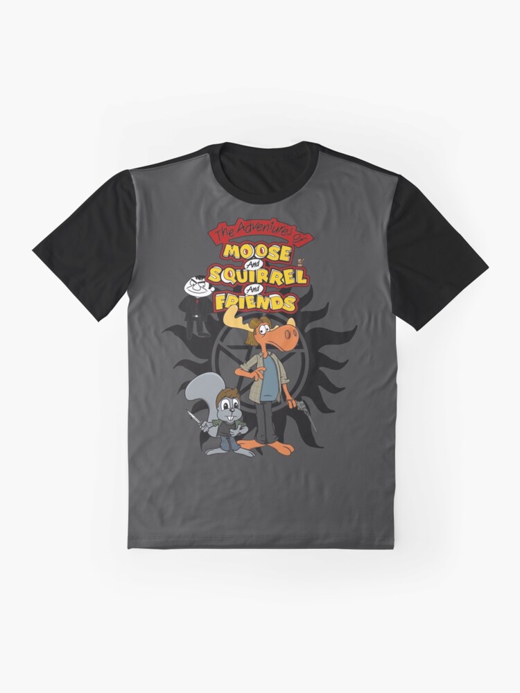 moose and squirrel supernatural shirt