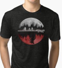 Camiseta de tejido mixto Cosas extrañas