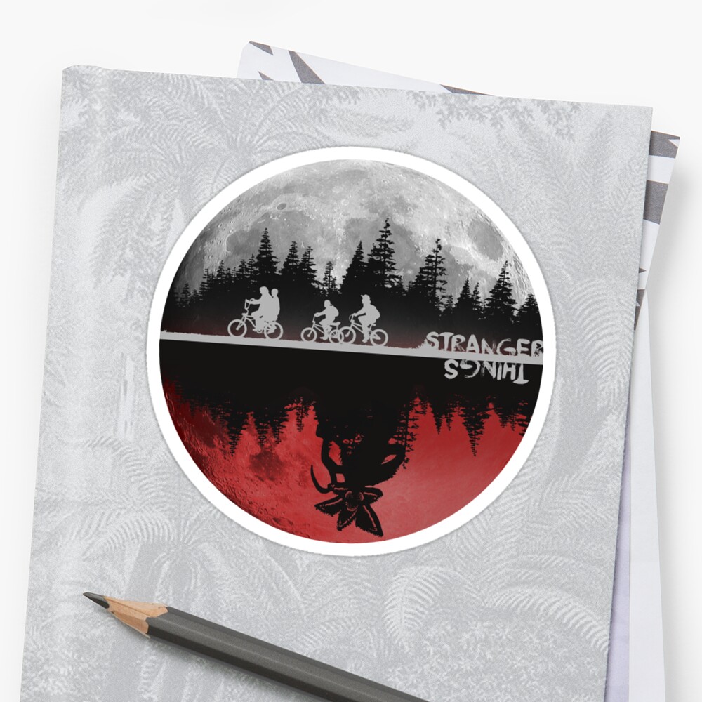Stranger Things Stickers By Gwillly Redbubble