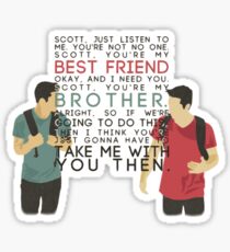 Scott and Stiles Brothers Sticker