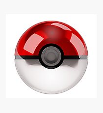 Pokeball - Pokemon Photographic Print
