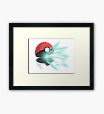 PokeBall Framed Print