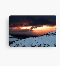 Fire and Ice Canvas Print