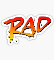 RAD BMX MOVIE 1986 Sticker