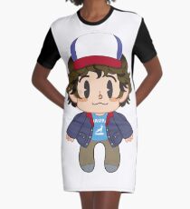 Dustin Graphic T-Shirt Dress