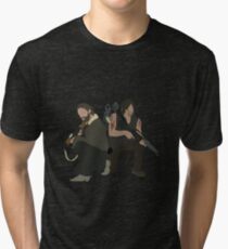 Daryl Dixon and Rick Grimes - The Walking Dead Tri-blend T-Shirt