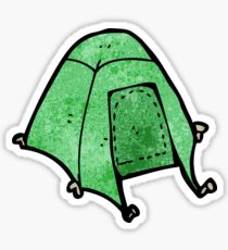 cartoon tent Sticker