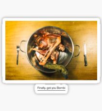 Finally, got you Bambi Sticker