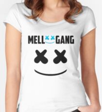 MARSHMELLO (MELLO GANG) Women's Fitted Scoop T-Shirt