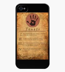 The Elder Scrolls V: Skyrim - Dark Brotherhood Tenents iPhone 4s/4 Case