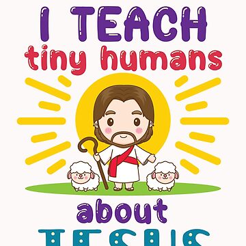 I Teach Tiny Humans About Jesus Christian Teacher | Tote Bag