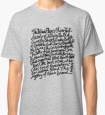 Charles Dickens Novels Classic T-Shirt