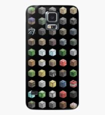 100 Minecraft Blocks Case/Skin for Samsung Galaxy
