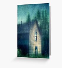 Hauntend by the past Greeting Card