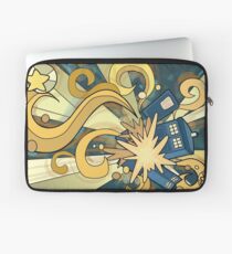 Exploding Tardis Laptop Sleeve