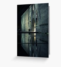 Portal reflection Greeting Card