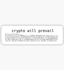 Crypto Sticker