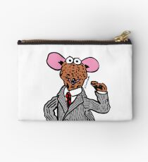 Rizzo the Rat Muppets Fanart Portrait JTownsend Zipper Pouch