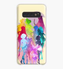 Sailor Moon Crystal Aquarell Palette Hülle & Klebefolie für Samsung Galaxy