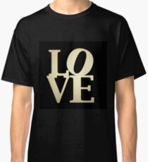 Love Park Philadelphia Sign Classic T-Shirt
