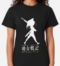 Youjo Senki Blacked Art Invert Art Classic T-Shirt