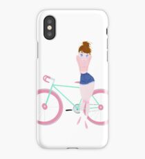 Fixie Girl iPhone Case