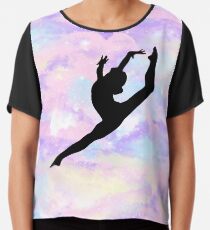 Gymnastics Leap Chiffon Top